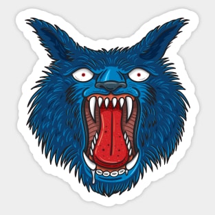 Of Wolf & Man Sticker